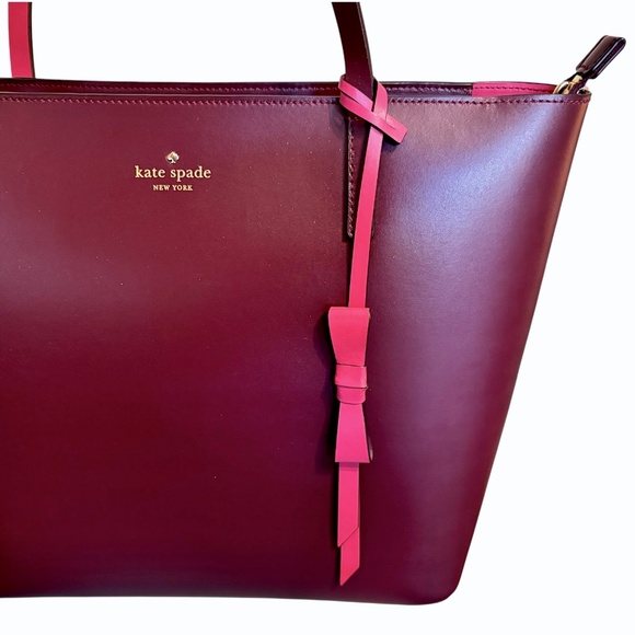 kate spade Lawton Way Rose tote FLAWLESS - Picture 4 of 11
